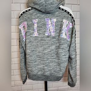 Pink Zip Up Hoodie